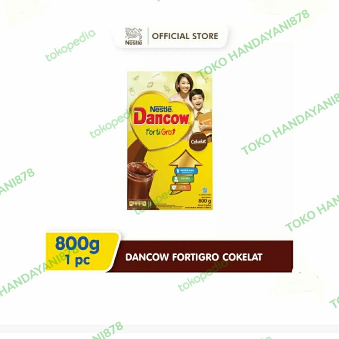 

[ COD ] dancow fortigro 800gr coklat