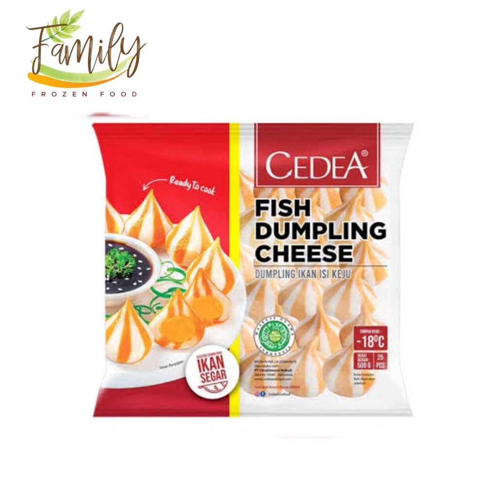Cedea Dumpling Cheese 500gr Frozen Food Grosir