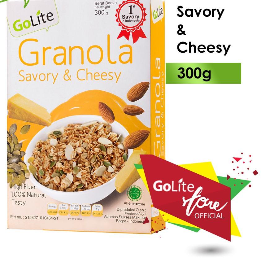 

✩ Granola GoLite Savory Cheesy Toasted Muesli 300g ✩