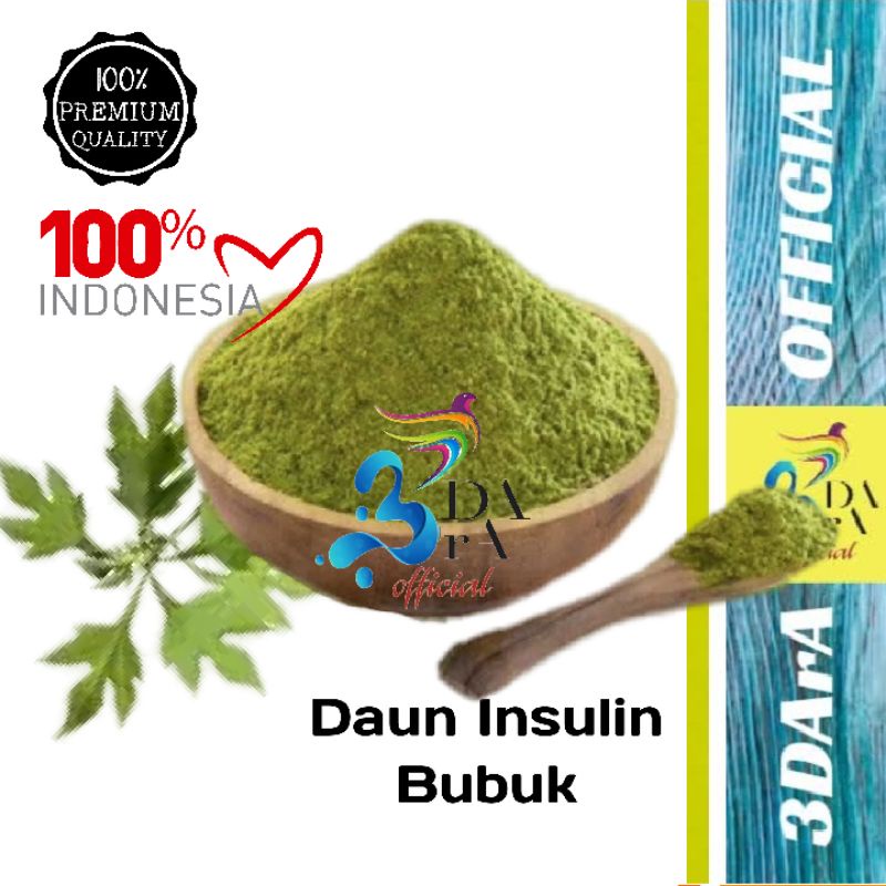 

Bubuk Daun Insulin 100gr Murni Kualitas Premium
