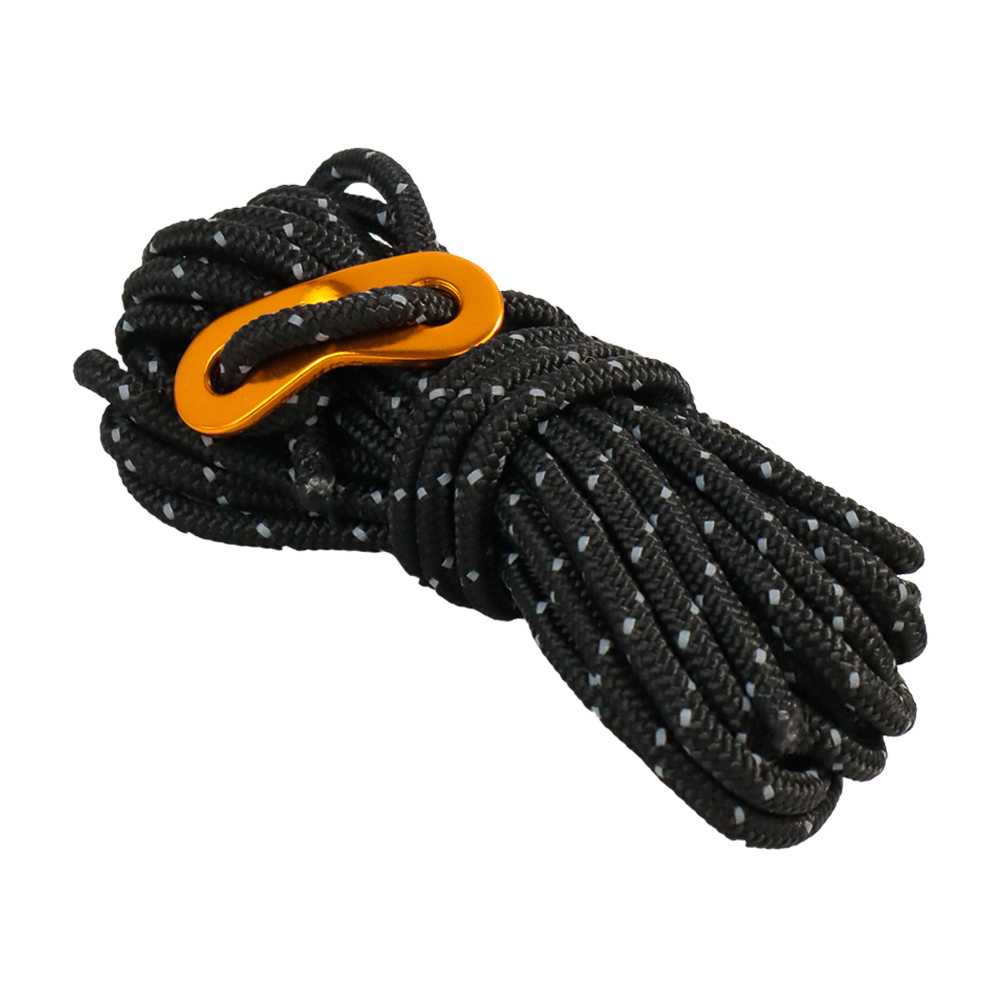 (BISA COD) FTIHSHP RayMING Tali Paracord Tali Tenda Climbing Rope 4 mm x 4 meter 4 Rol - RY1A