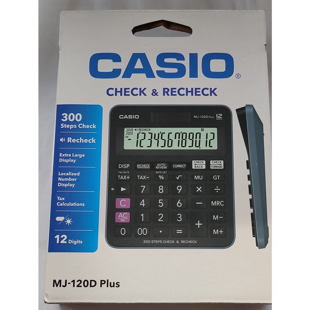 

kalkulator Casio MJ-120D Plus