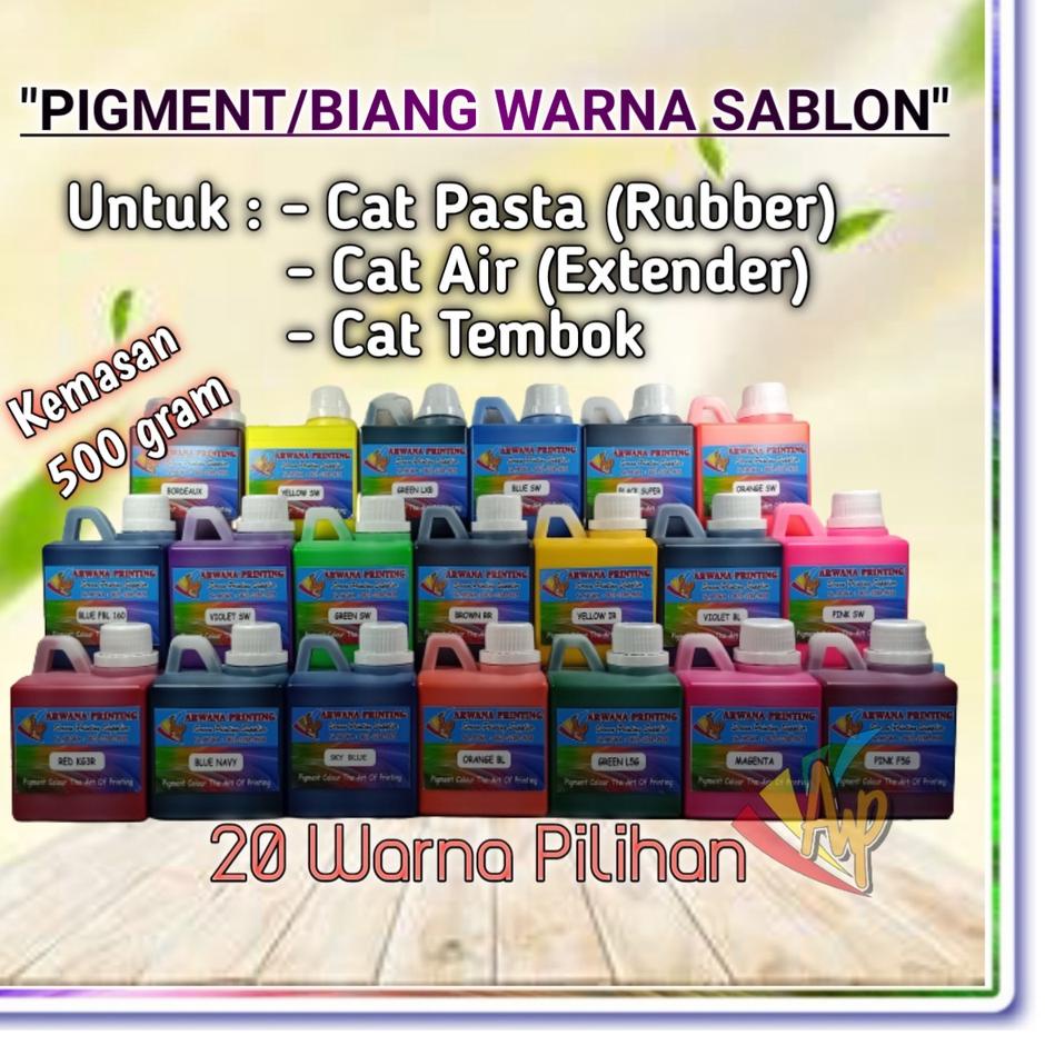 

BEST SELLER Pigment Biang Warna Cat Sablon All Varian 500 gram DFY`