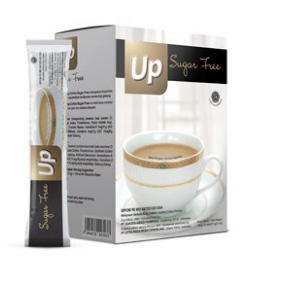 

◘ UP GINSENG COFFEE SUGAR FREE KOPI GINSENG CNI ASLI ORIGINAL ISI 15 STIK ➾