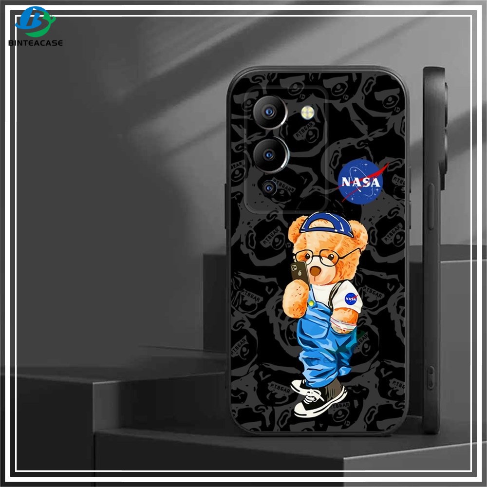 Infinix Hot 30i Zero 5G 2023 Note 12 2023 12 G96 12 Pro 11 Hot 12 Pro 20S Smart 7 6 Smart 5 Hot 11S NFC Hot 11 Play 12 10 Play 9 Play Hot 10S Hot 10T Cowboy Muppet Bear Silikon Phone Case Binteacase