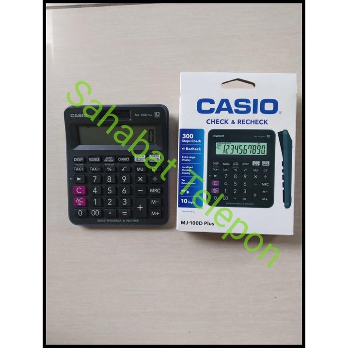 

Kalkulator Casio Mj-100D Plus ( Original)
