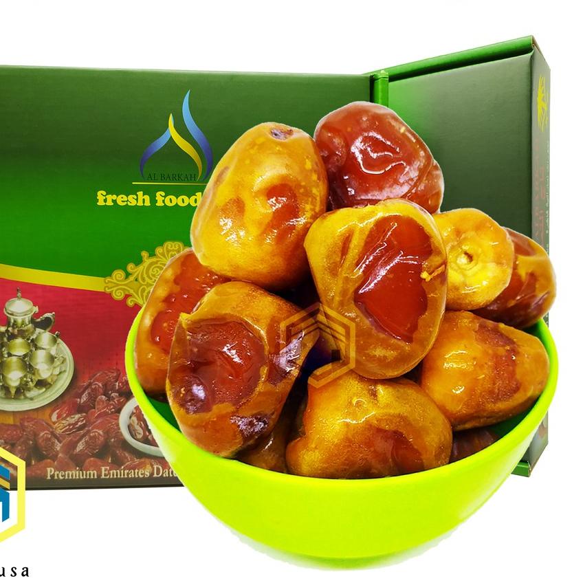 

✰ Kurma Sukari 1kg Premium Basah Original Kualitas Super ( Kemasan Dus Tebal ) ✰