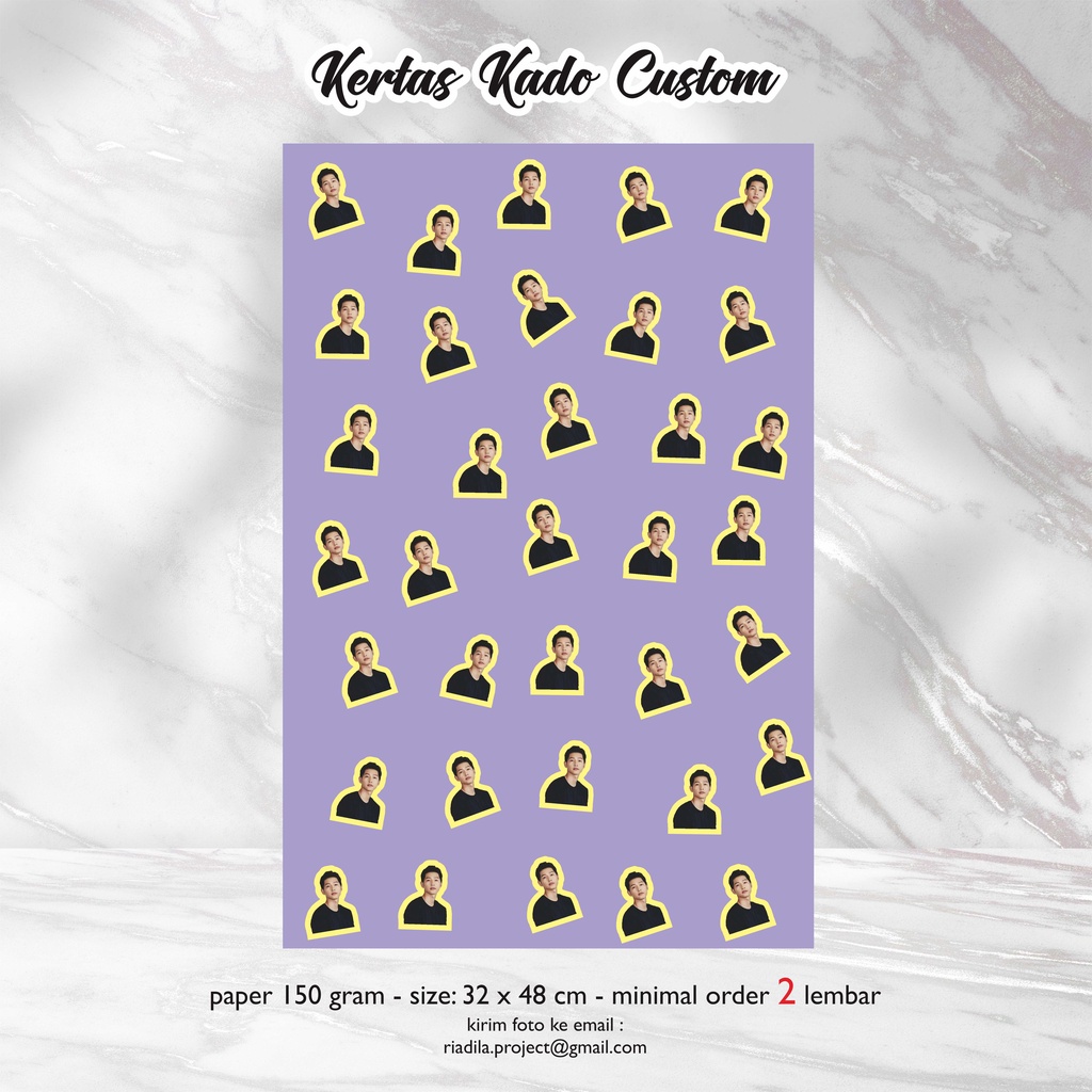 

KERTAS KADO CUSTOM FOTO