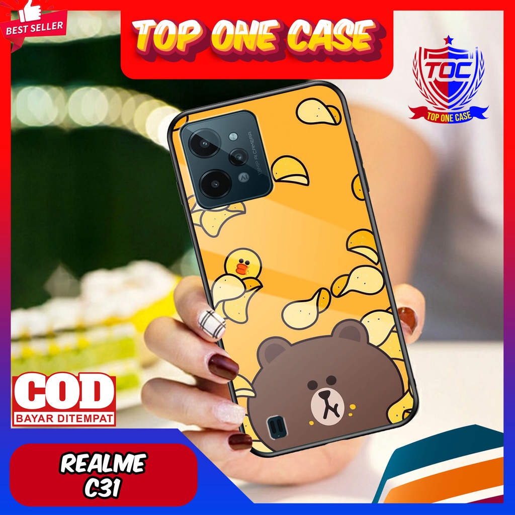 Case REALME C31 - Casing REALME C31 Terbaru 2021 TOP ONE CASE [  MOTIF WBB ] Silikon REALME C31 -  C