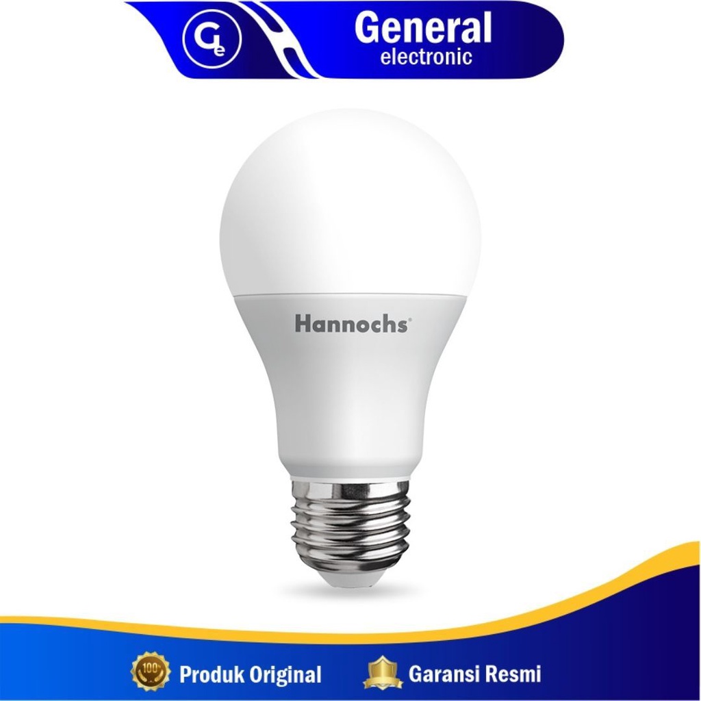 Hannochs - Lampu LED Click &amp; Dim - 10 watt - 3 tingkat kecerahan - cahaya Putih