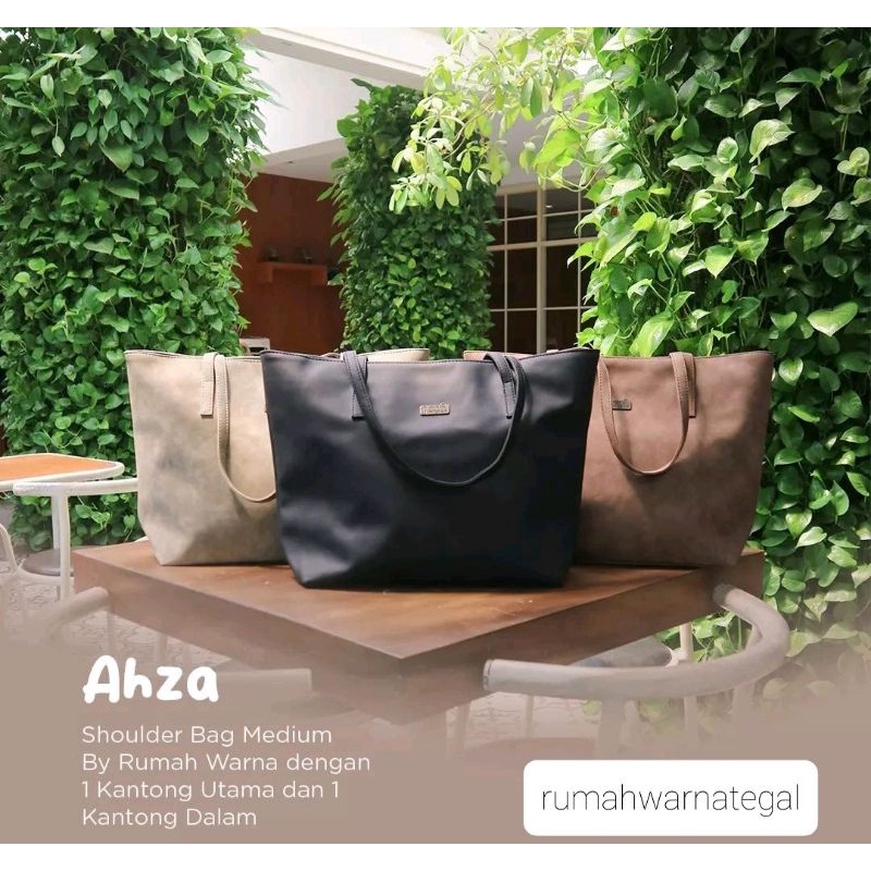 Tas Ahza Rumah Warna, Tas Cangklong, Totebag Rumah Warna