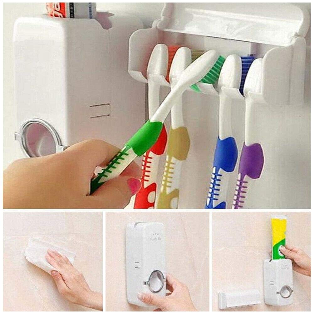 Dispenser Pasta Gigi Odol Tempat Sikat Gigi Set Toothpaste Dispenser