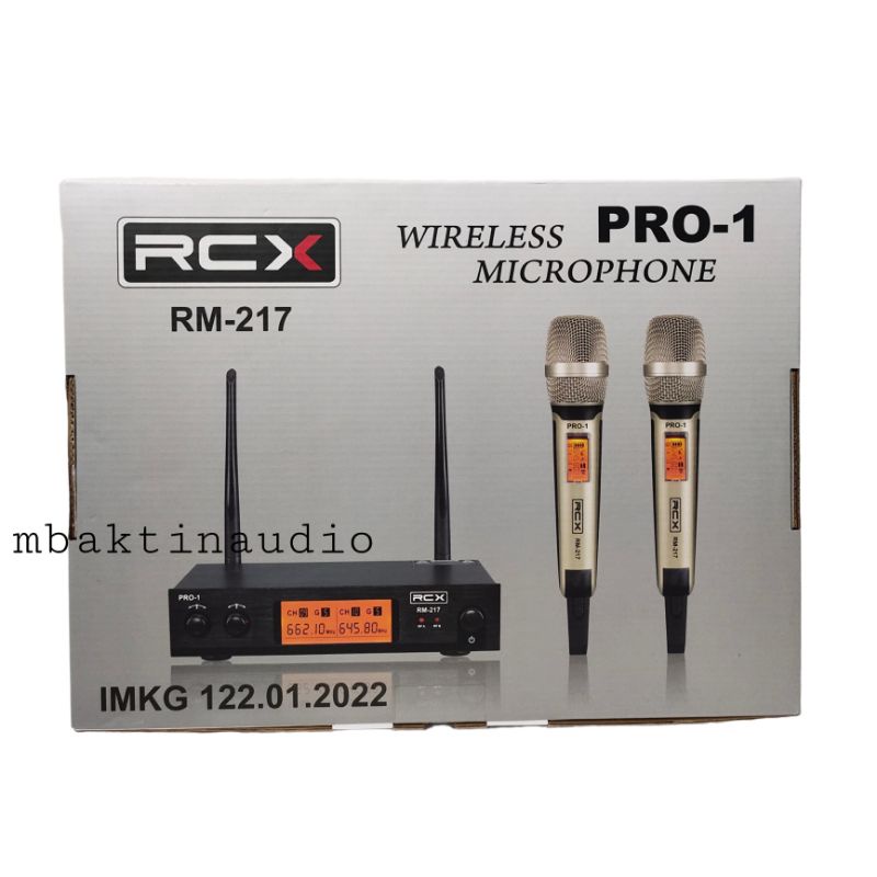 Mic Wireless RCX RM-217 PRO-1