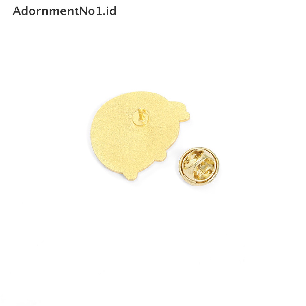 [AdornmentNo1] Kartun Hewan Manis Kelinci Enamel Pin Tanaman Buah Strawberry Nanas Alloy Bros Wanita Lucu Perhiasan Hadiah [ID]