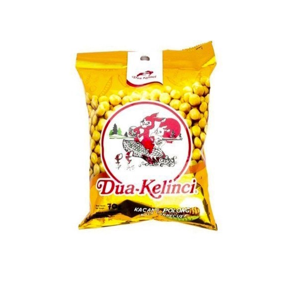 DUA KELINCI KACANG POLONG MAS 10X18g BBQ