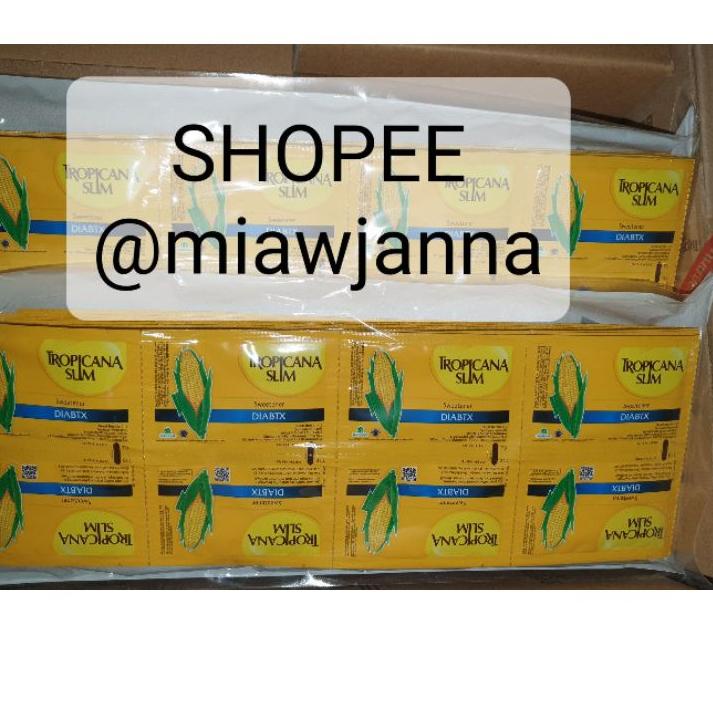 

♞ Gula Tropicana Slim Diabtx Sweetener 80 sachet ✲