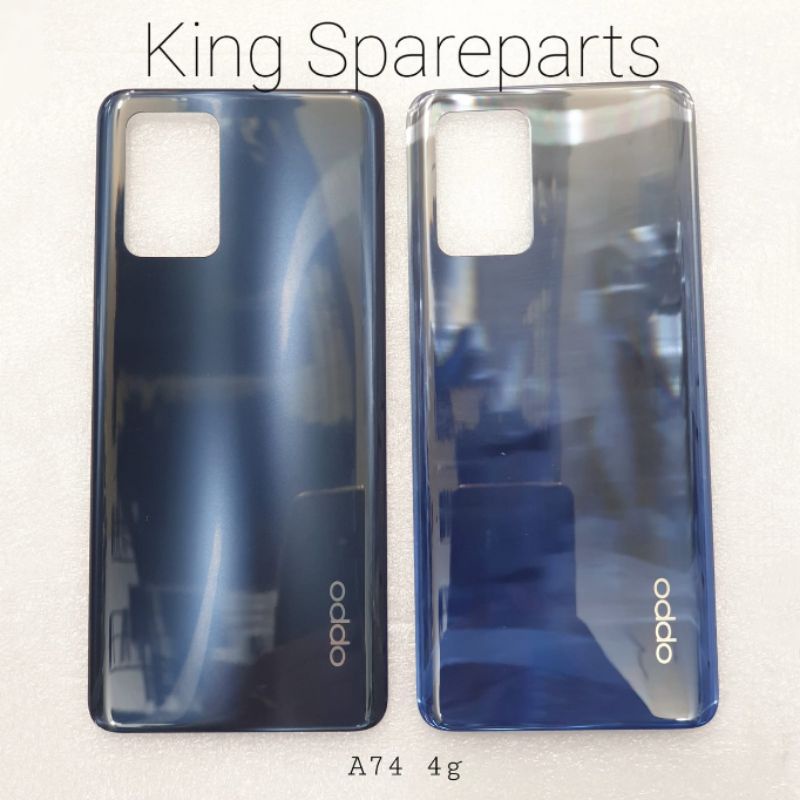 BACKDOOR BACKCOVER TUTUP BELAKANG CASING OPPO A74 4G CPH2219 ORIGINAL