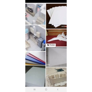 

HJK Polyfoam 5mmx100cmx50cm (4 Lbr) Import Depron Foam Foamboard Maket Ps-Foam Sheet Lembaran