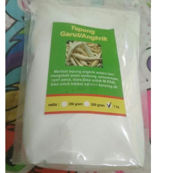 

☜ (READY) TEPUNG GARUT/AROOWROOT/PATI ASAM LAMBUNG - 1 KG ℗