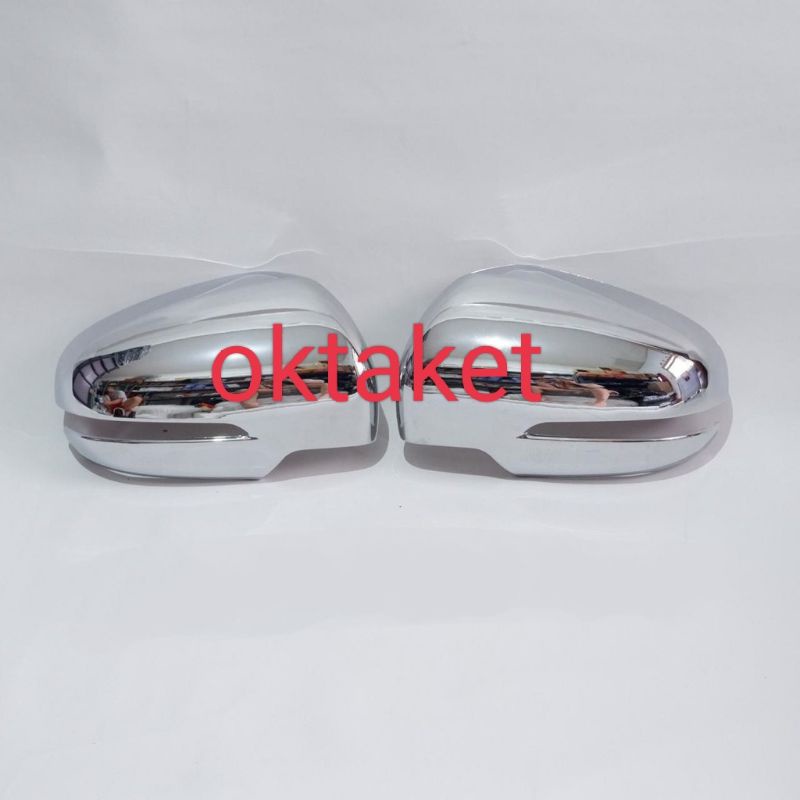cover spion Suzuki XL7 2020 2021 2023 hitam &amp; Chrome