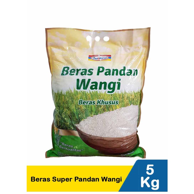 

Indomaret Beras Super Pandan Wangi 5Kg