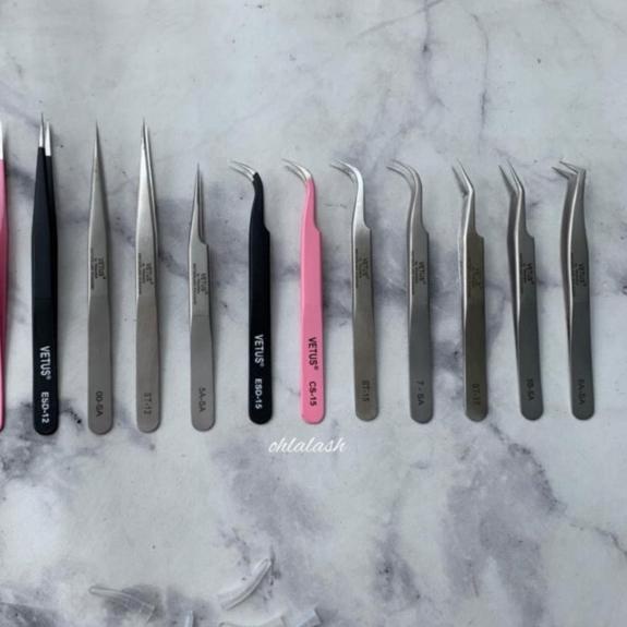 ➭ Pinset vetus tweezers READY ORIGINAL tweezers Pinset eyelash ➳