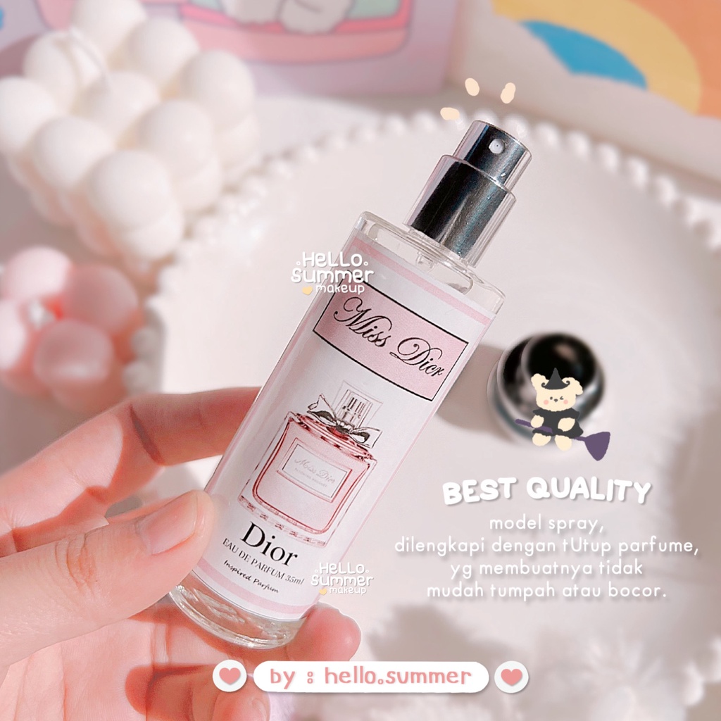 [BELI 5 FREE POUCH] Inspired Parfume Spray Thailand 35 ml Peachy Baby Longlasting High Quality