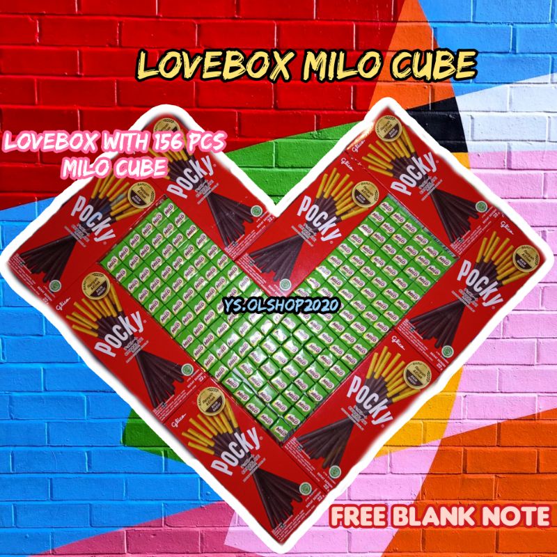 Biskuit Stick Glico 21 Gr - Pocky Love Box viral Strawberry Coklat Chocolate Free Boneka lucu edisi NATARU Anniversary Wedding Ultah Kado Bingkisan special/YS.OLSHOP2020
