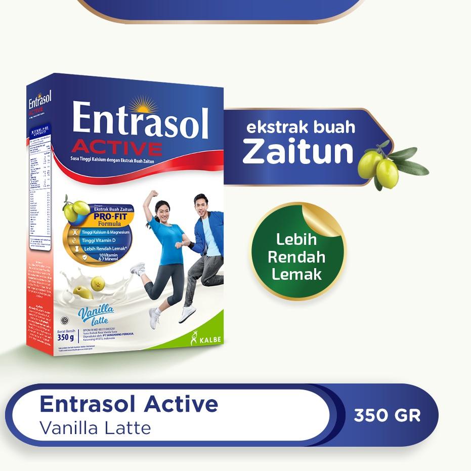 

☂ ENTRASOL ACTIVE VANILLA LATTE 350 G ➩