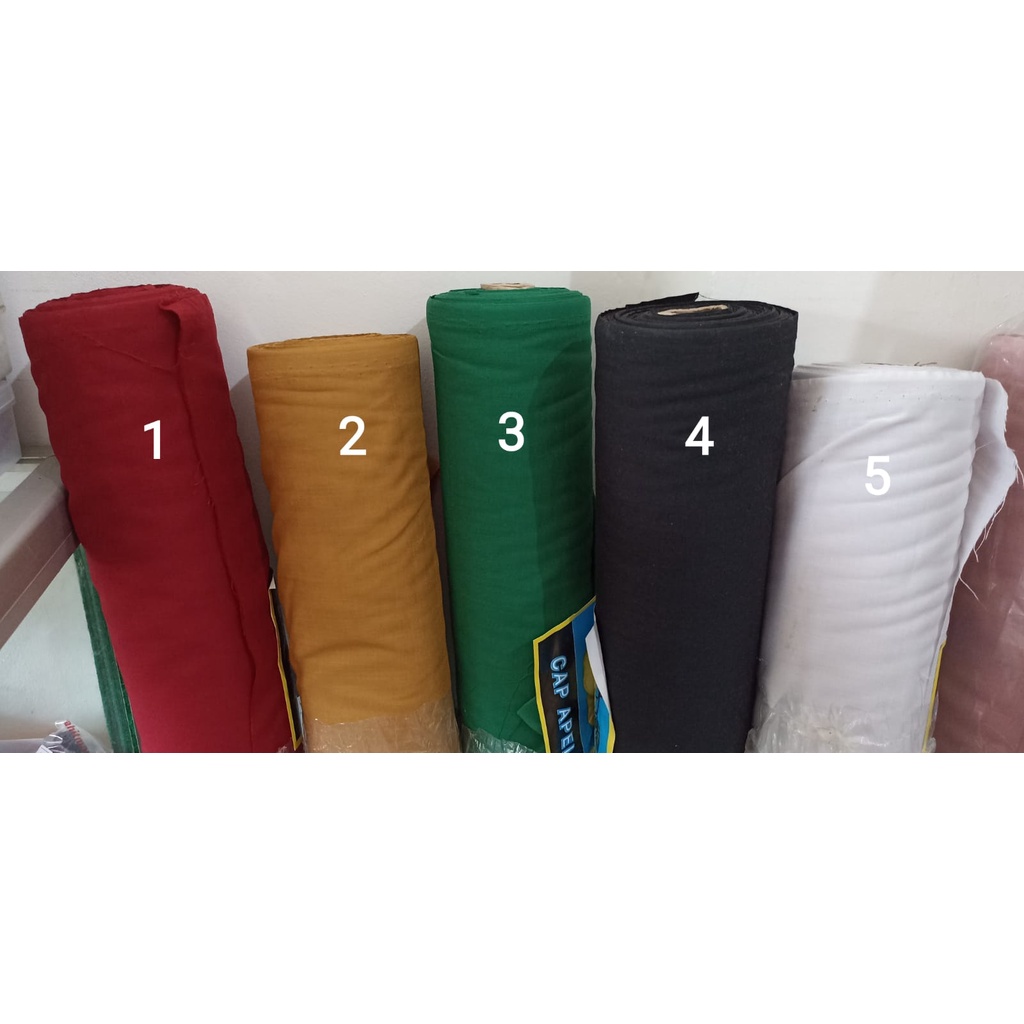 APEL Kain Katun Ero Hero Arrow (Cotton Ero) Furing dalaman Halus (lebar 115)