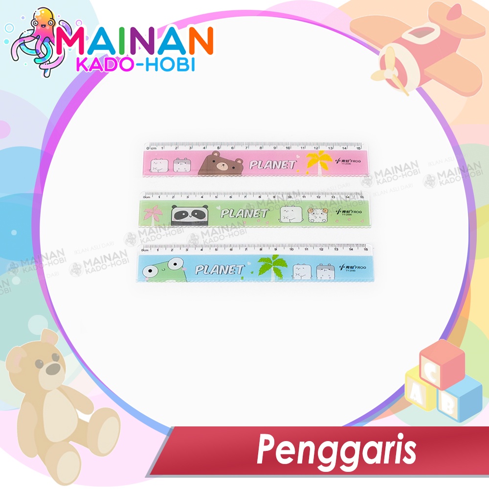 PROMO GROSIR STATIONERY ALAT TULIS RULER PENGGARIS ANAK KARAKTER