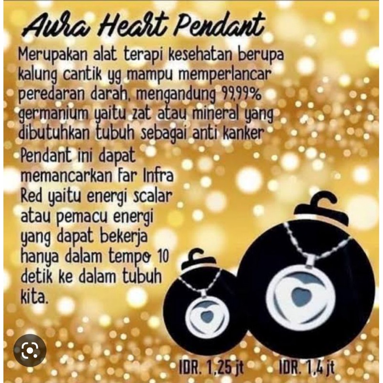 kalung kesehatan MCI kalung mci kalung anti radiasi mci kalung germanium mci asli original ori