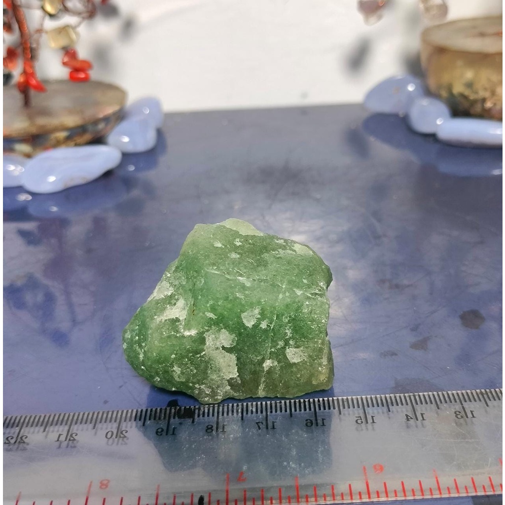 Natural Green Strawberry Quartz Rough (19)