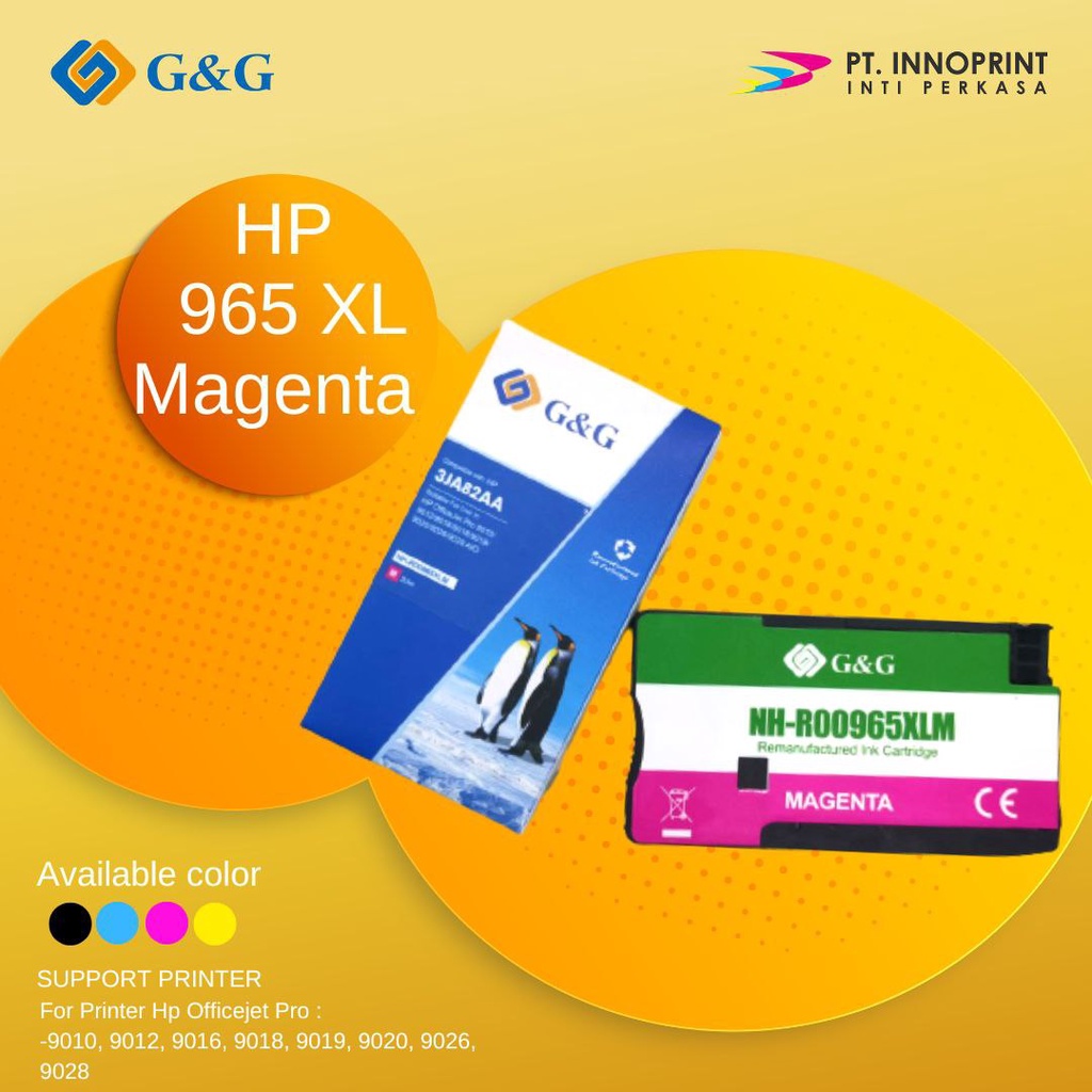 Cartridge Remanufactured HP 965XL