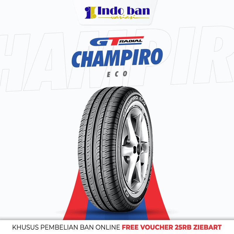 BAN MOBIL GT RADIAL CHAMPIRO ECO 155/80 R13 AGYA SIGRA