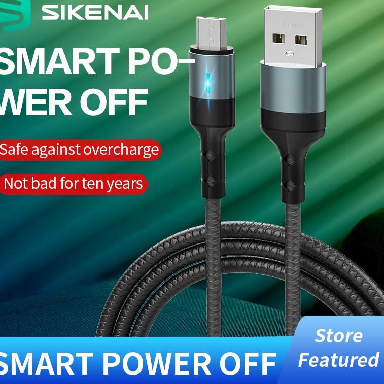 ♖ Data Kabel SIKENAI Data Cable CX-8 5A Micro USB Auto Disconnect ☛
