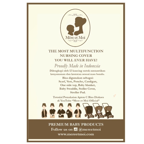 Mere Et Moi Apron C [Random]