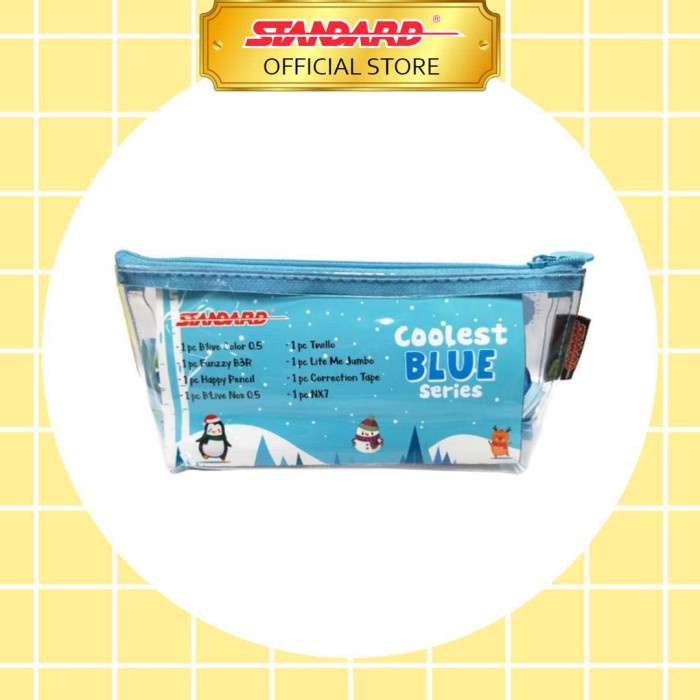 

BISA COD STANDARD PAKET PENSIL CASE - SERIES (COOLEST BLUE)