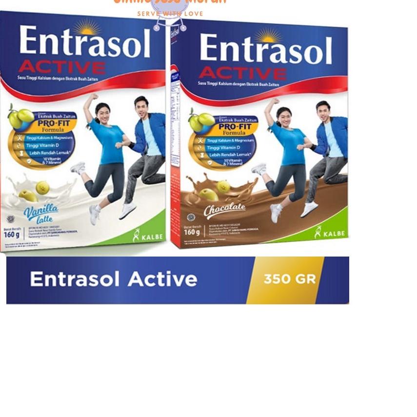 

ⅎ ENTRASOL ACTIVE PROFIT VANILA COKLAT 350 GR ➳