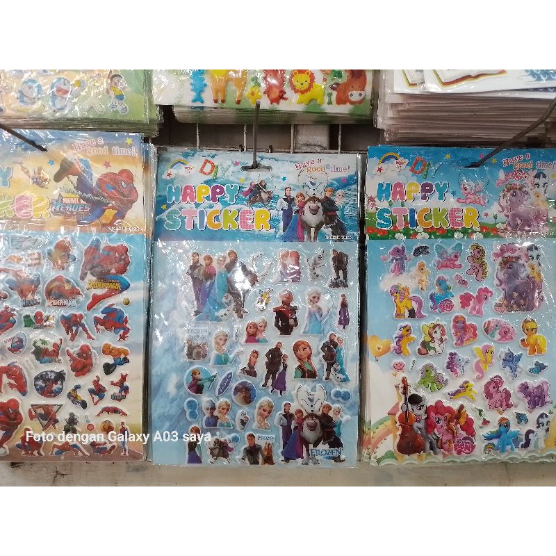 

STICKER TIMBUL CARACTER 24 PCS/LEMBAR