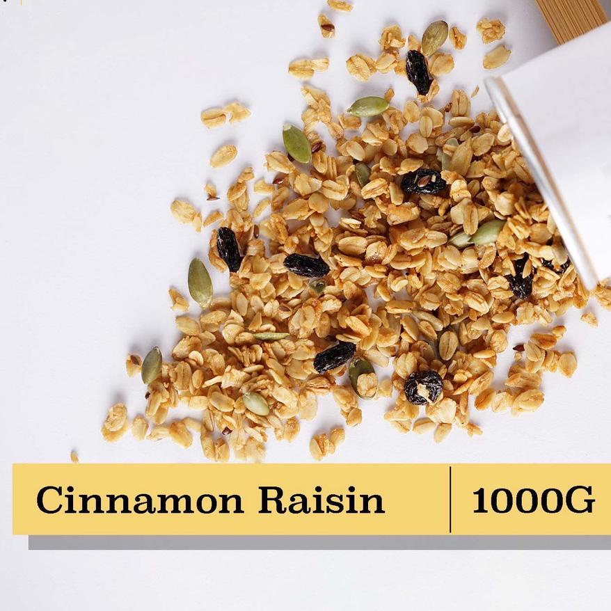 

✰ Granola Addict - Cinnamon Raisin 1000G (1KG) ◙