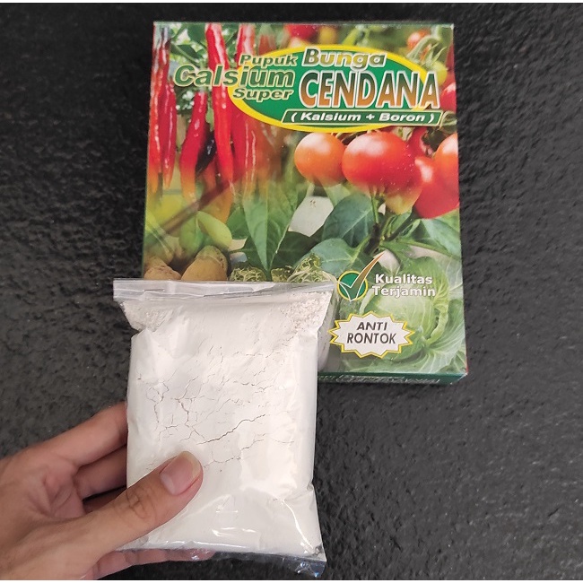 Pupuk Calsium / Kalsium Super Repacking 250 gram / Pupuk Calsium Super Bunga CENDANA (Kalsium + Boro