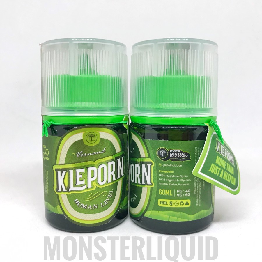 KLEPORN KLEPON BY VERNAND X ELF 3MG HUMAN 60ML