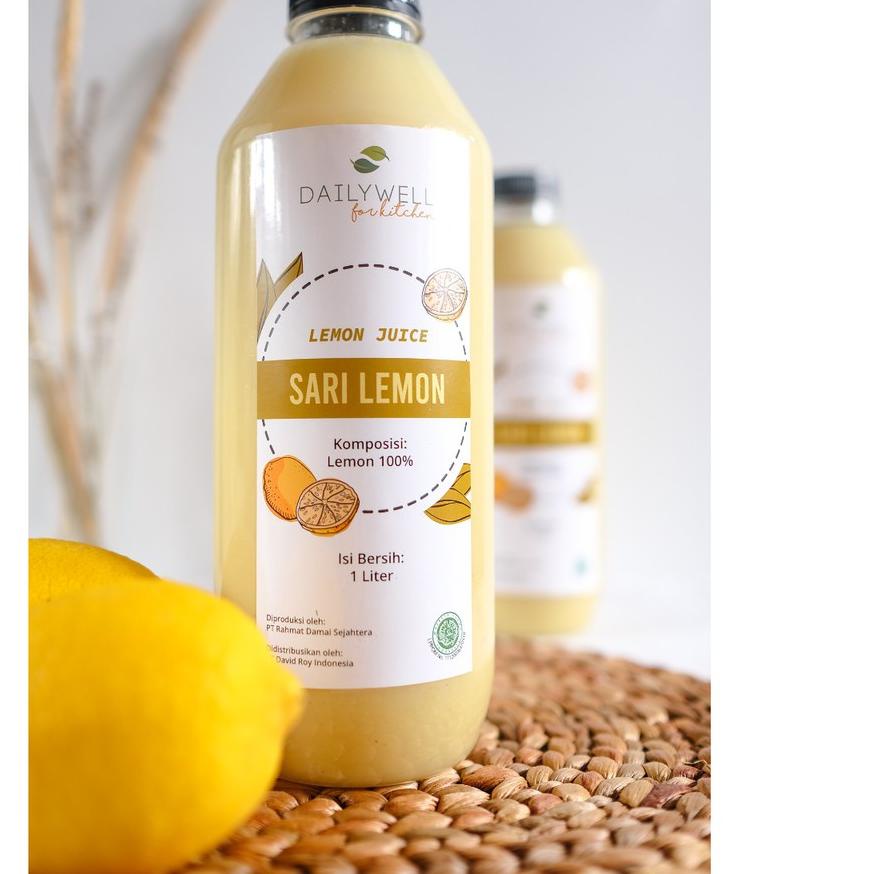 

۞ Dailywell Murni 1 liter [pure lemon tanpa campuran air] ➥