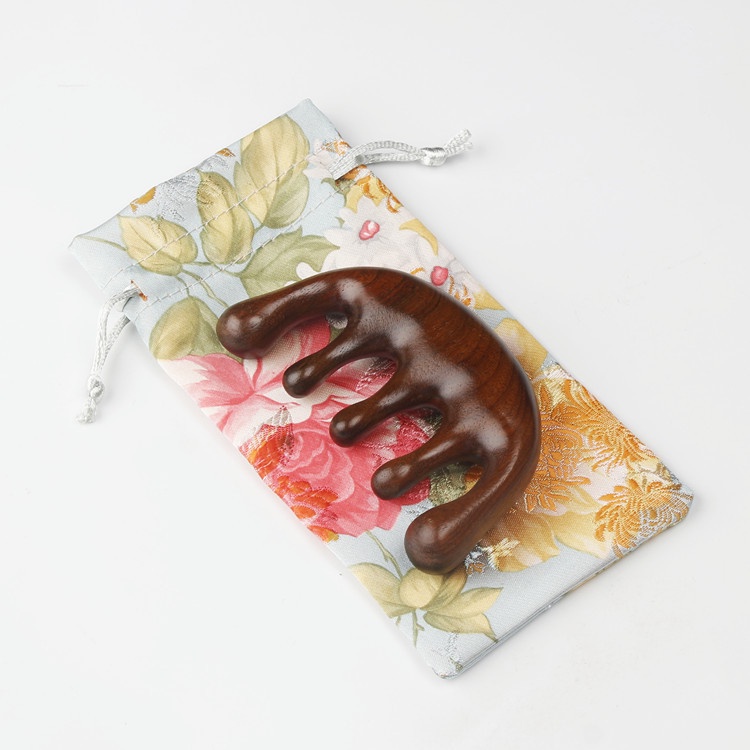 Sisir Pijat Cendana Sisir Pijat Kepala Pria Wanita Scraping Dredging Meridian Massage Comb