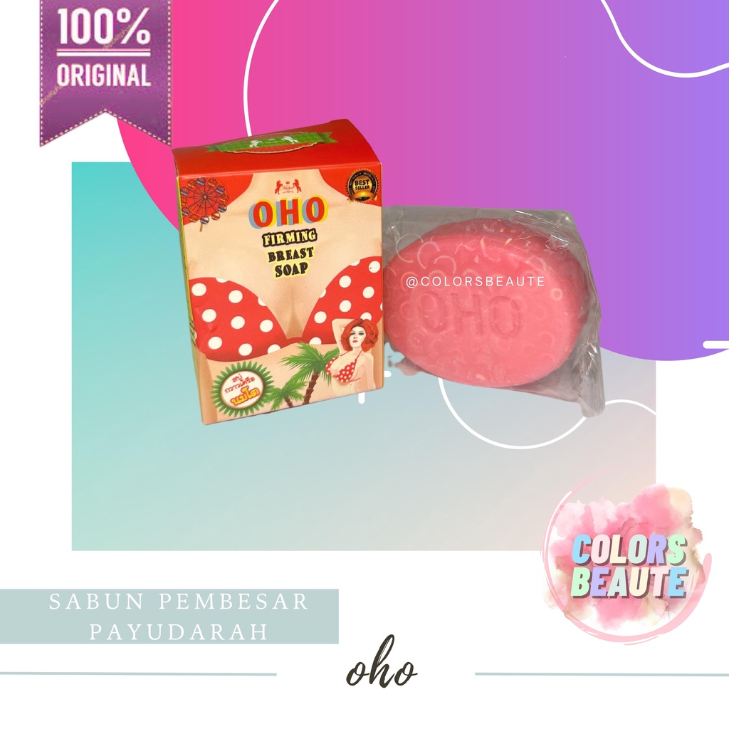 OHO FIRMING BREAST SOAP / sabun pembesar  payudara / pengencang payudara / pencerah payudara