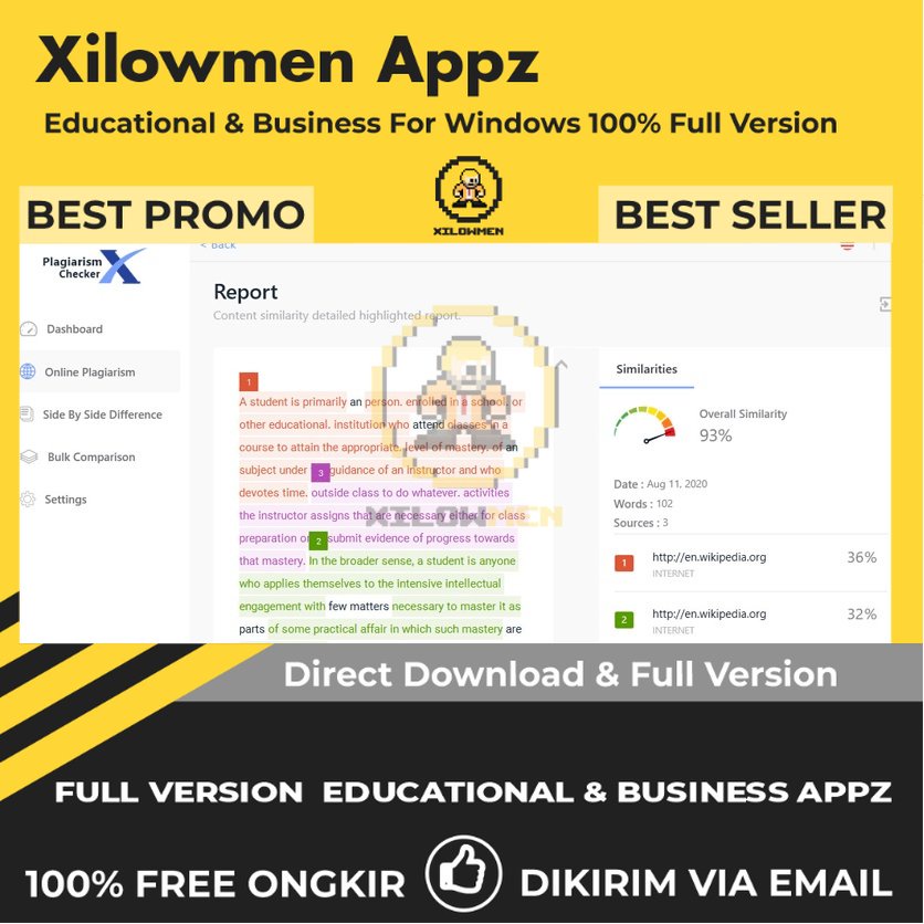 [Full Version] Plagiarism Checker X Enterprise Pro Educational Business Lifetime Win OS