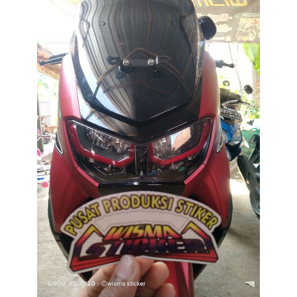 Stiker Alis Nmax / Stiker Variasi Cover Lampu / Stiker Variasi Lampu Nmax New