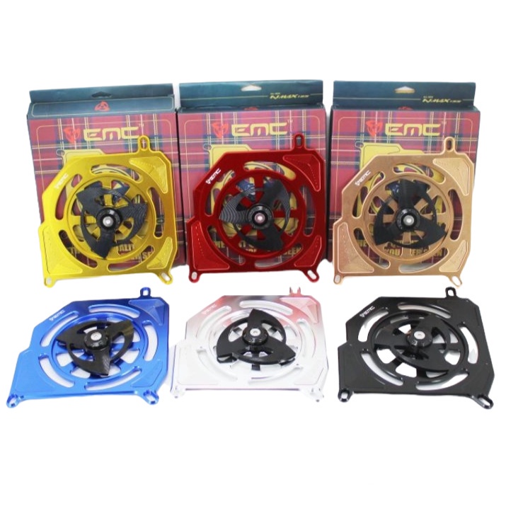 # Cover Radiator Tutup Radiator Full Cnc Model Kipas Universal Nmax,Nmax New 2020,Aerox,Lexi pjv sto
