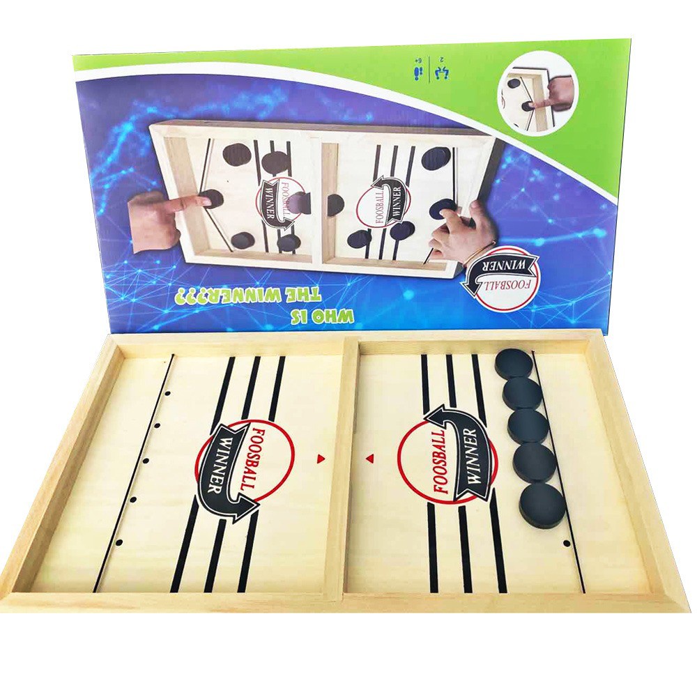 Foosball Winner Super Foosball Sling Puck Game